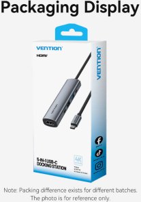 USB-хаб Vention 5in1 (TGLHB)