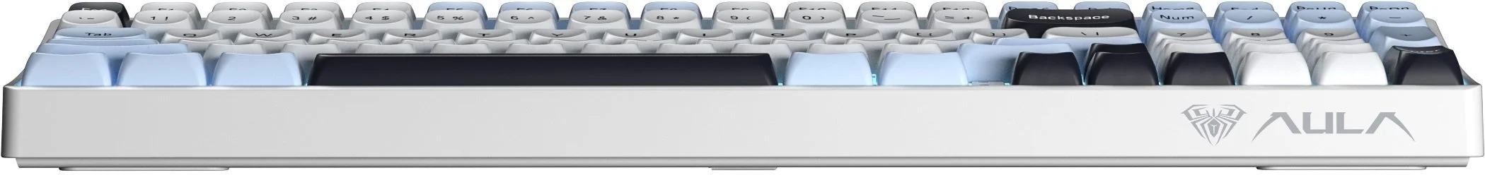 Фото: Клавіатура Aula S100 Pro Brown Switch WL/BT/USB White/Black (6948391205755) № 4 | KTC