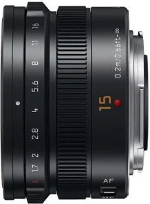 Фото: Об'єктив Panasonic Micro 4/3 Lens 15mm ASPH Black (H-X015E9-K) № 3 | KTC