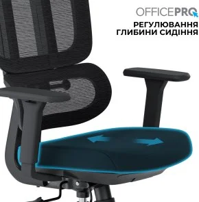 Фото: Крісло OfficePro Skyline OC580-B-B-B Black № 16 | KTC