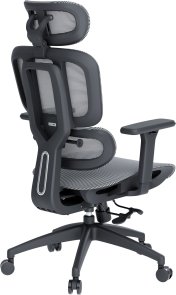 Крісло OfficePro Skyline OC680 Black/Gray (OC680-B-G-G)