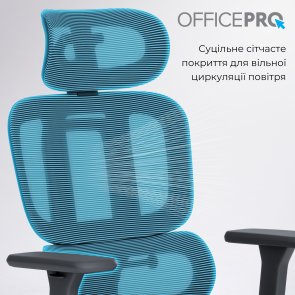 Крісло OfficePro Skyline OC680 Black/Gray (OC680-B-G-G)