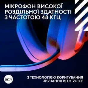 Фото: Гарнітура Logitech G Astro A20 X Lightspeed White (939-002253) № 4 | KTC