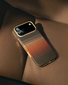 Чохол-накладка Pitaka для Apple iPhone 17 Pro - Aramid UltraGuard Sunset