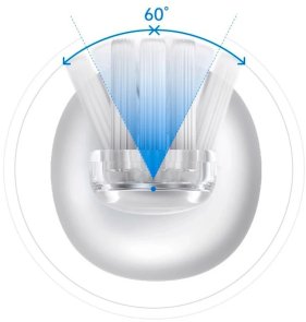 Електрична зубна щітка Laifen Wave Grey Alum (LFTB01-A)
