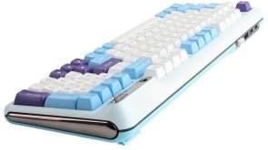 Клавіатура KZZI K98 Rainbow Switch ENG/UKR WL/BT/USB Blue Sea (6977534870420)