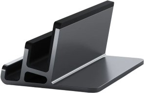 Підставка для ноутбука Satechi Dual Vertical Stand Space Gray (ST-ADVSM)