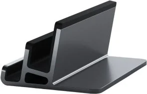 Фото: Підставка для ноутбука Satechi Dual Vertical Stand Space Gray (ST-ADVSM) № 2 | KTC