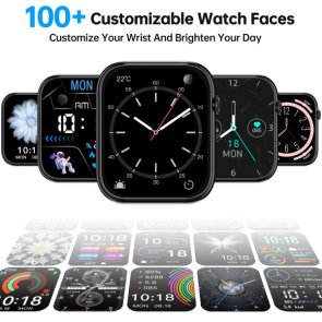 Смарт годинник Oukitel V3 Black (6941749818591)