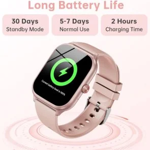 Фото: Смарт годинник Oukitel V7 Pink (6941749851062) № 5 | KTC