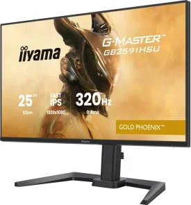 Фото: Монітор iiyama GB2591HSU-B1 Black - 24.5" IPS / 1920×1080 / 360 Гц / Nvidia G-Sync / Pivot / HAS № 6 | KTC