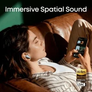 Фото: Навушники Anker SoundCore Liberty Buds Blue (D1200G31) № 10 | KTC