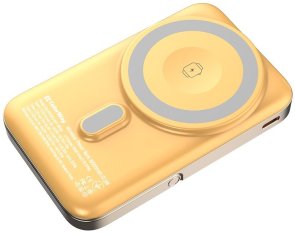 Батарея універсальна ColorWay 10000mAh 22.5W MagSafe/Watch Wireless 15W Amber (CW-PB100LPA2Y-WPDD)