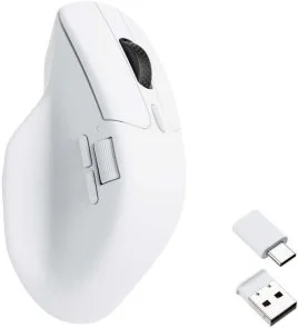 Фото: Миша Keychron M6 Clicky Micro Switch PixArt 3395 Wireless White (M6-A3) № 2 | KTC