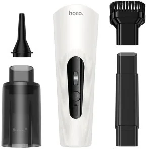 Фото: Автомобільний пилосос Hoco ZP16 Wave White (6942007660853) № 6 | KTC