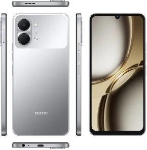 Фото: Смартфон TECNO Spark Go 3 KM3 4/64GB Titanium Grey (4894947105289) № 9 | KTC