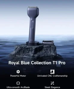 Фото: Електробритва Laifen T1 Pro Dark Blue (1ER51-L-XX-BE-001) № 2 | KTC