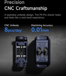 Електробритва Laifen P3 Pro Dark Blue (1ER91-L-XX-BE-001)