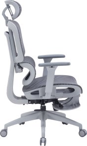 Крісло OfficePro Skyline Footrest OC750 Gray/Dark Gray (OC750-G-DG-DG)