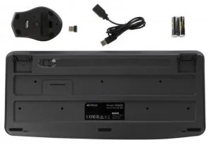 Фото: Комплект клавіатура+миша A4tech FG2500S Plus Wireless Grey (FG2500S Plus Grey) № 6 | KTC