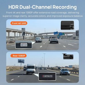 Відеореєстратор 70mai Dash Cam 4K A810S-2 Set