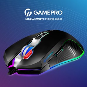 Миша GamePro Phoenix GM543 Black
