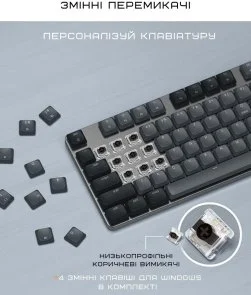 Фото: Клавіатура Satechi SM3 Slim ENG/UKR Dark (ST-KSM3DK-EN) № 8 | KTC