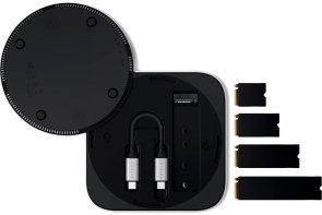 USB-хаб Satechi USB4 Slim NVMe Silver (ST-EU4SNSS)