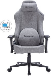 Крісло GamePro FGC750 Fabric Dark Gray (FGC750DG)