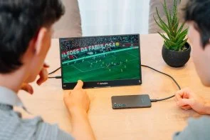 Фото: Монітор Verbatim Portable Touchscreen Monitor (32088) - 14" IPS / 1920×1080 / / AMD FreeSync № 4 | KTC