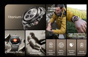 Смарт годинник Mibro GS Explorer S 48mm Full Titanium (XPAW023FT)