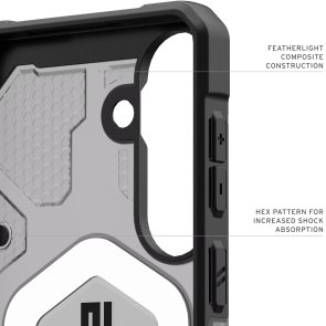 Чохол UAG for Samsung S26 Plus - Pathfinder Clear with Magnet Ash/Black (214527113140)