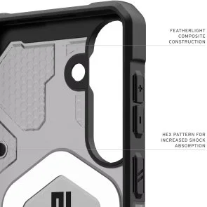 Фото: Чохол UAG for Samsung S26 Plus - Pathfinder Clear with Magnet Ash/Black (214527113140) № 8 | KTC