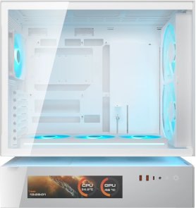 Корпус Cougar CFV235 Mesh Vision White with window