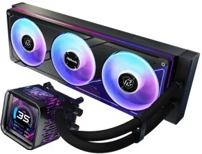 Фото: Система рідинного охолодження AsRock Phantom Gaming 360 LCD (PHANTOM GAMING 360 LCD) № 2 | KTC