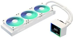 Фото: Система рідинного охолодження AsRock Challenger White 360 Digital (CHALLENGER WHITE 360 DIGITAL) № 3 | KTC