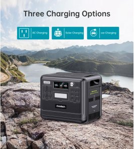 Зарядна станція Choetech BS008 2000W 2000Wh + Wifi+Bt (BS008-BQB)