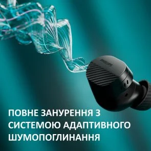 Фото: Навушники Philips TAT5000BK/00 Black № 4 | KTC