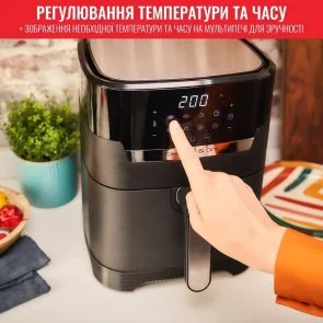 Фото: Мультипіч Tefal Easy Fry and Grill Precision (EY505815) № 11 | KTC