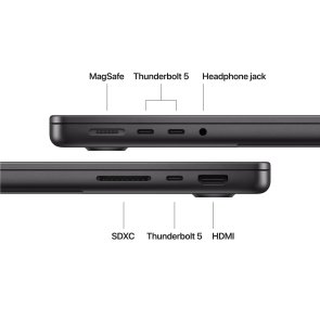 Ноутбук Apple MacBook Pro 14.2 2026 M5 Pro 16GPU Space Black