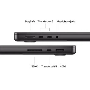 Фото: Ноутбук Apple MacBook Pro 14.2 M5 Pro 20GPU Space Black (Z1ML001TL) № 6 | KTC