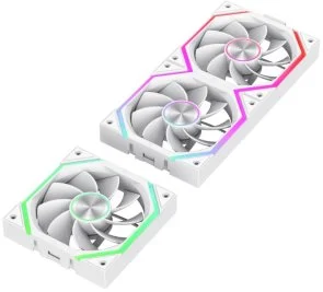 Фото: Кулер Gamemax FN12A-N2 Wireless Revers White 3pcs (FN12A-N2 WL-RW) № 2 | KTC