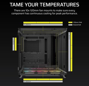 Корпус Corsair AIR 5400 LX-R RGB Black with window (CC-9011320-WW)