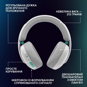 Гарнітура Logitech G325 Lightspeed White (981-001531)