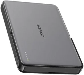 Фото: Батарея універсальна Acefast M16 5000mAh Qi 18W Black (6974316283997) № 5 | KTC