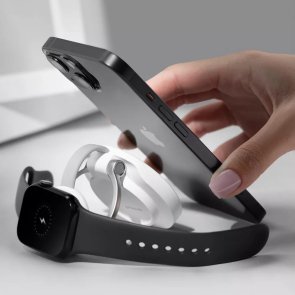 Бездротовий зарядний пристрій Proove Knocker 2in1 Qi2, White