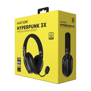 Гарнітура Hator Hyperpunk 3X Wireless Black (ESH14)