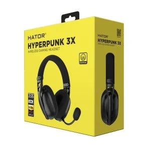 Фото: Гарнітура Hator Hyperpunk 3X Wireless Black (ESH14) № 7 | KTC