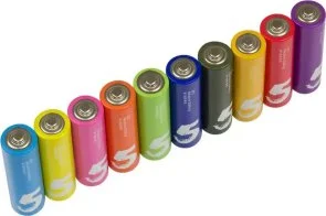Фото: Батарейка Xiaomi CUKTECH B06 Rainbow Alkaline LR06 AA BL/10 (CUKAAB06CNCM) № 2 | KTC
