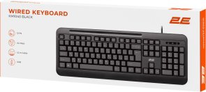 Клавіатура 2E KM1040 ENG/UKR USB Black (2E-KM1040UB_UA)
